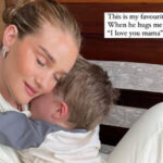 Рози Хантингтон-Уайтли поделилась семейными снимками и рассказала о бойфренде Джейсоне Стэтхеме