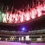 При пустых трибунах: в Токио проходит церемония открытия XXXII летних Олимпийских игр