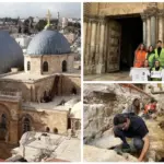 Как и сказано в Евангелии. Под храмом Гроба Господня найден древний сад