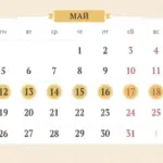 Календарь православных праздников с 12 по 18 мая 2025 года. Инфографика